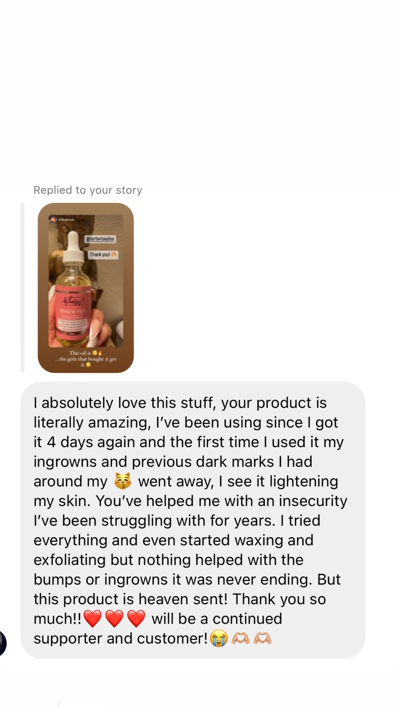 Renew Her Booty Oil